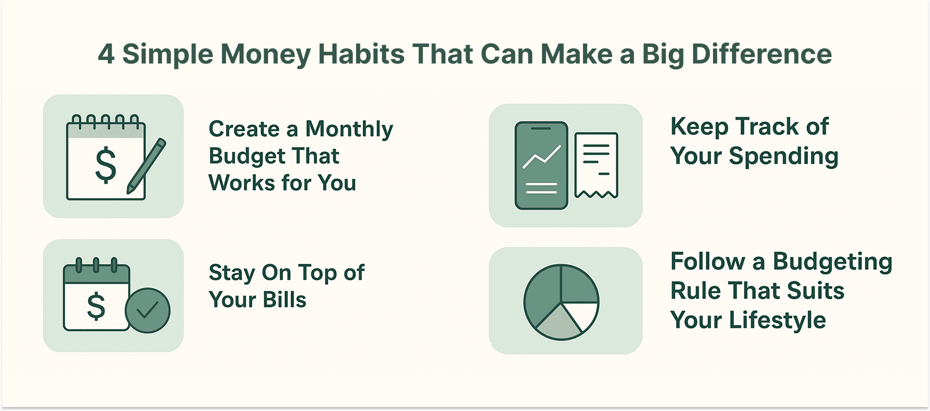 Smart Financial Habits: 4 Proven Ways to Manage Your Money Better