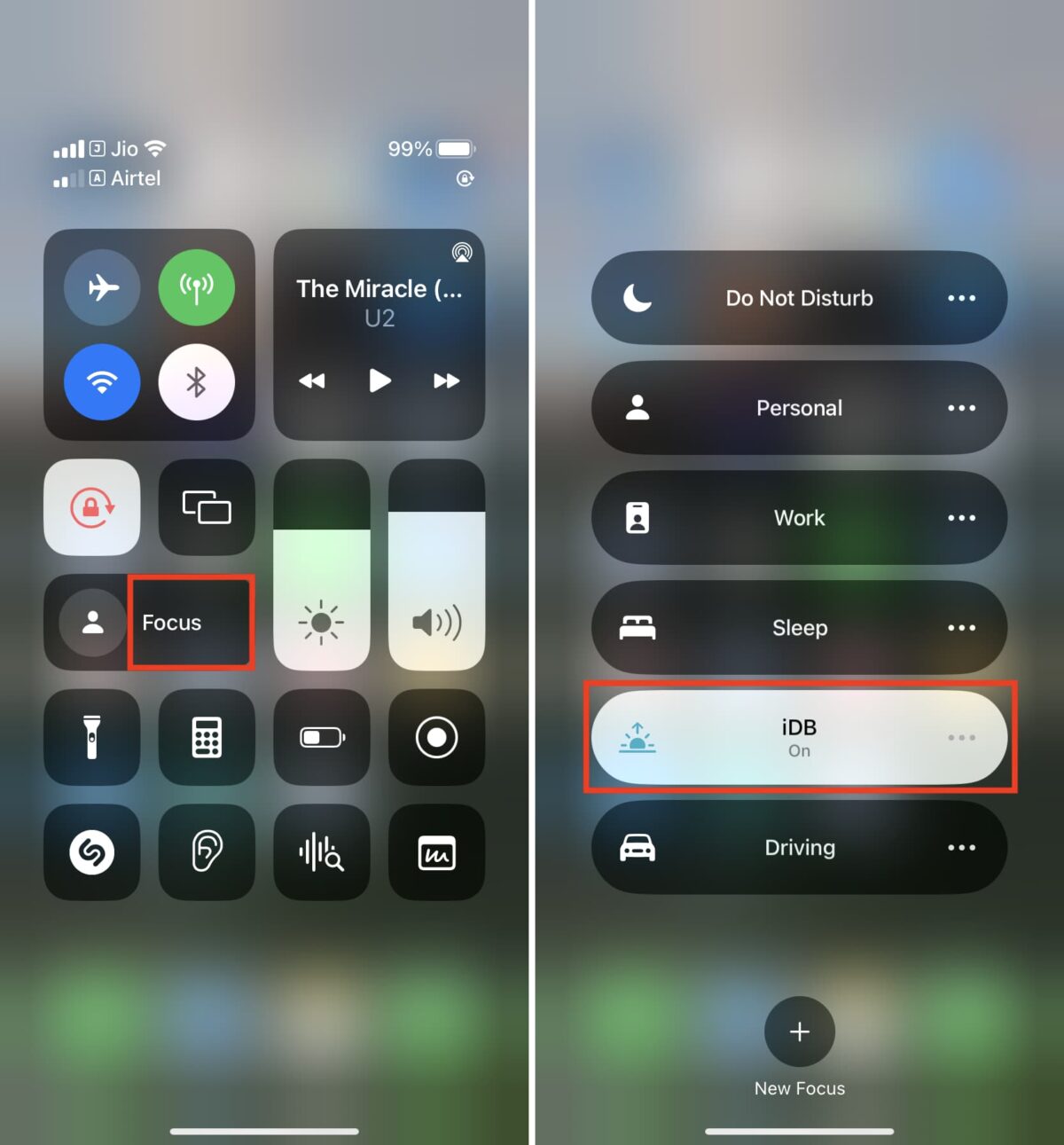 What are focus filters and how to use them on iPhone