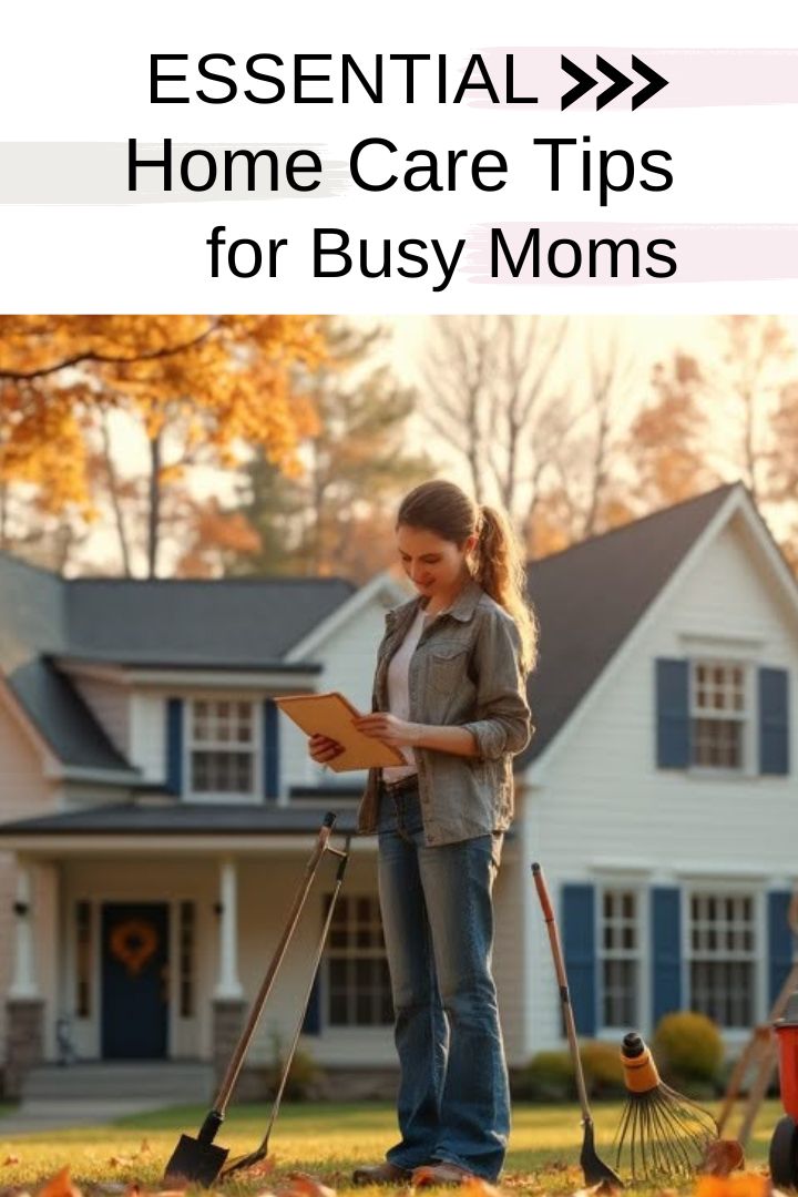 Home Maintenance Tips for Busy Moms [Seasonal Guide]