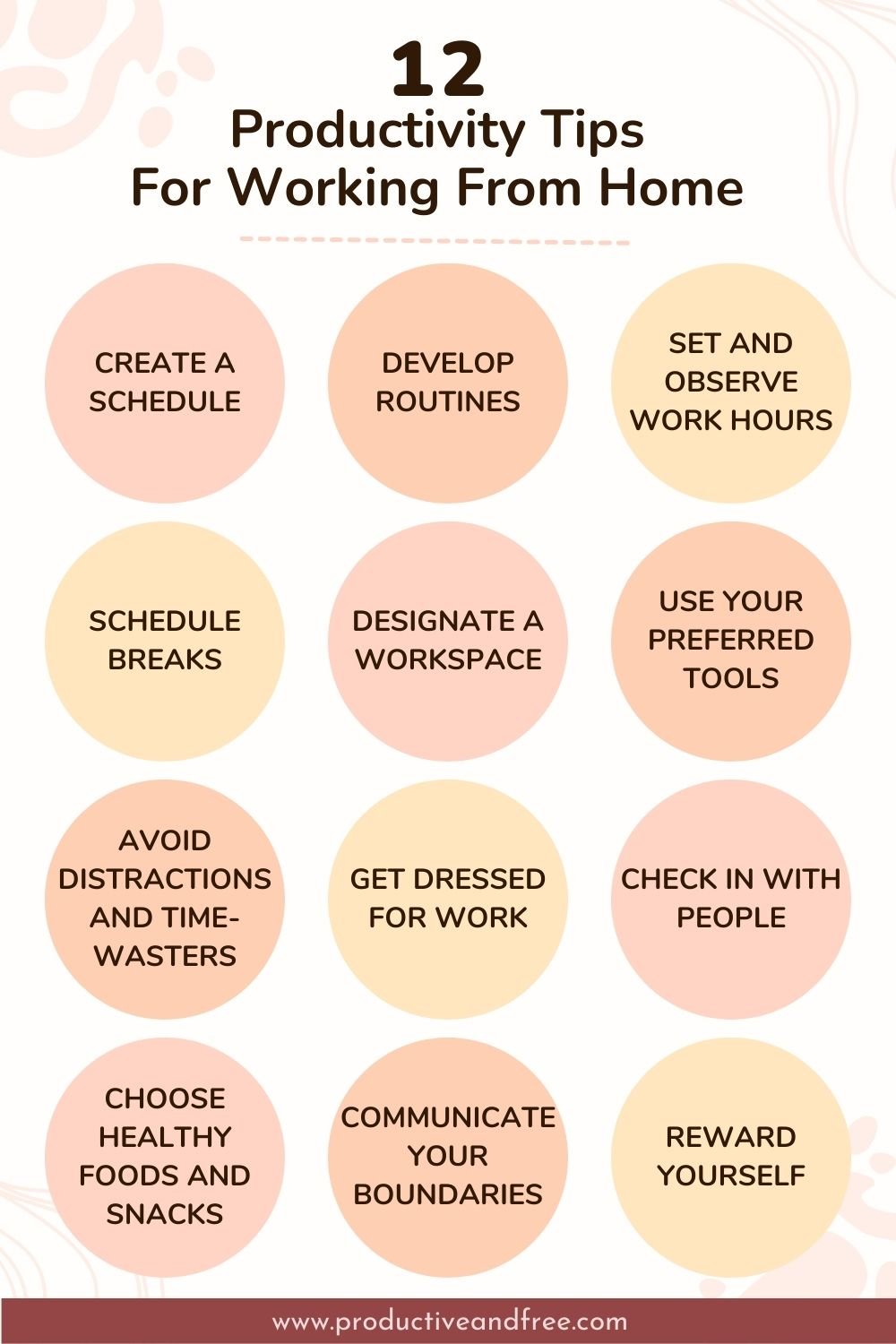 12 Productivity Tips for Working From Home — Productive and Free
