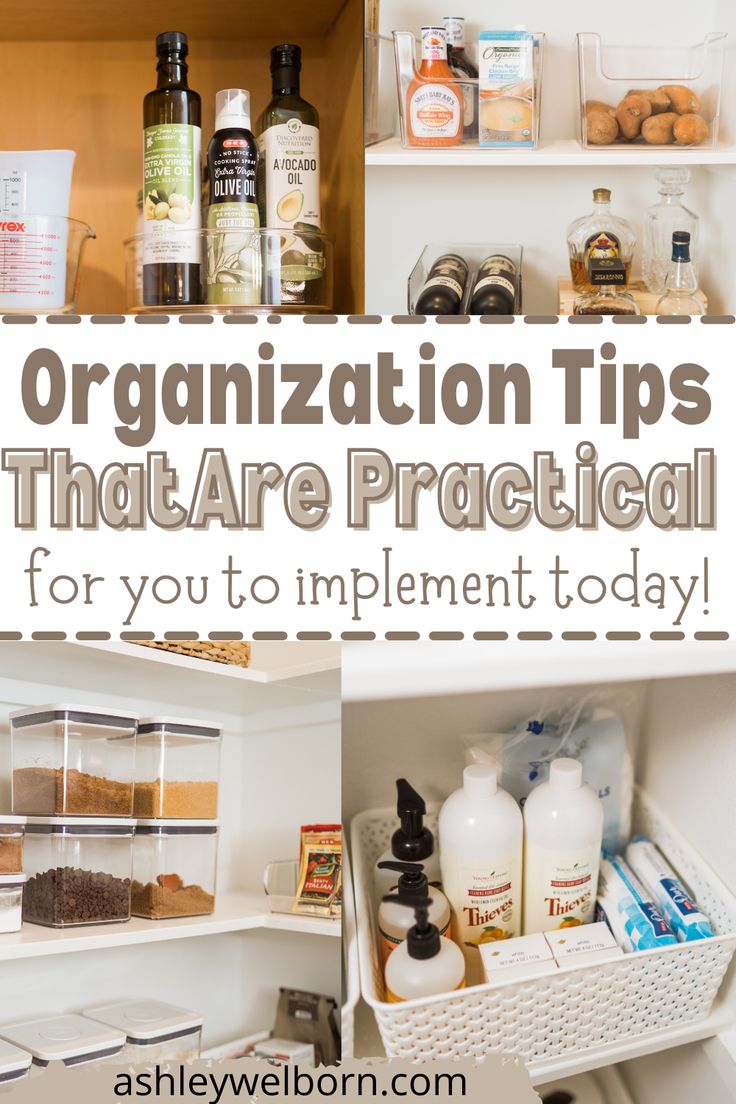 Practical Tips for an Organized Home