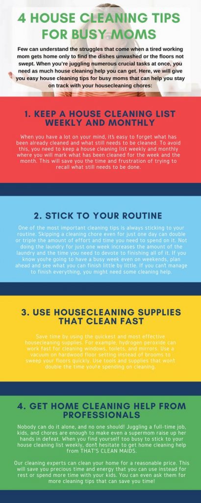 5 Easy Home Cleaning Tips For Busy Professionals - Women Fitness Mag