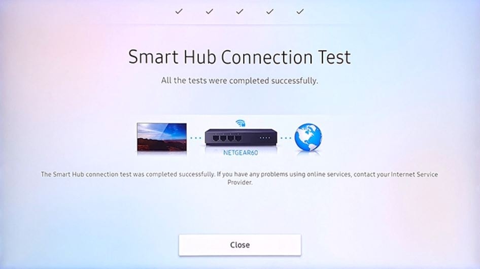 Get support on Samsung Smart Hub Connection Test | Samsung Singapore