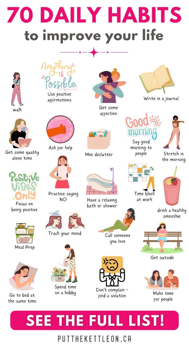70 good daily habits the ultimate list to improve life – Artofit